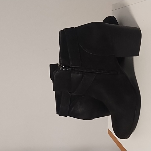 A MTL 1980 Black Leather Heeled Ankle Boots#Clearance#Lastprice#No offer - Picture 7 of 8